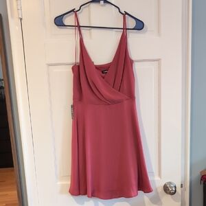 Express Spaghetti-strap Pink Dress